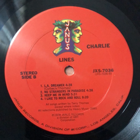 Charlie Lines Vinyl Lp '78 - Picture 5 of 7